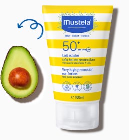 mustela very high protection sun lotion spf 50+