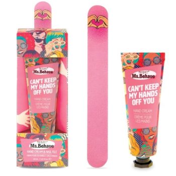 mad beauty ms behave hand cream and nail file set